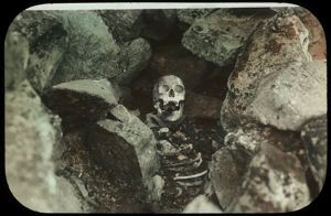 Image of Skull In Grave